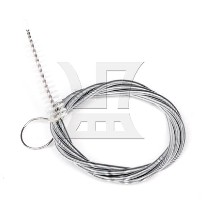 BQLZR  Straw Brush Metal Flexible Spring 39.37inch Extra Long Tool for Drain