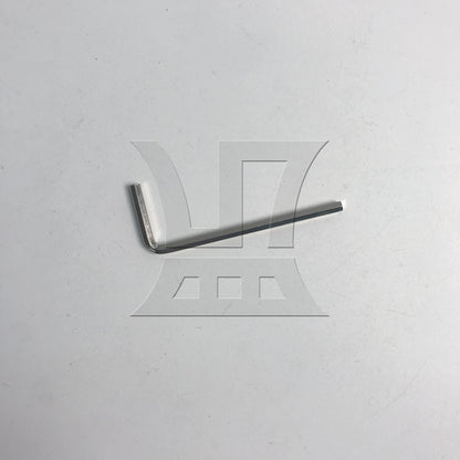 BQLZR 50pcs Hexagon Allen Key Wrench 3x23x58mm Nickel Plated for Furniture Assembly and Automobile Assembly