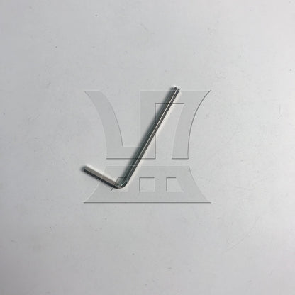 BQLZR 50pcs Hexagon Allen Key Wrench 3x23x58mm Nickel Plated for Furniture Assembly and Automobile Assembly