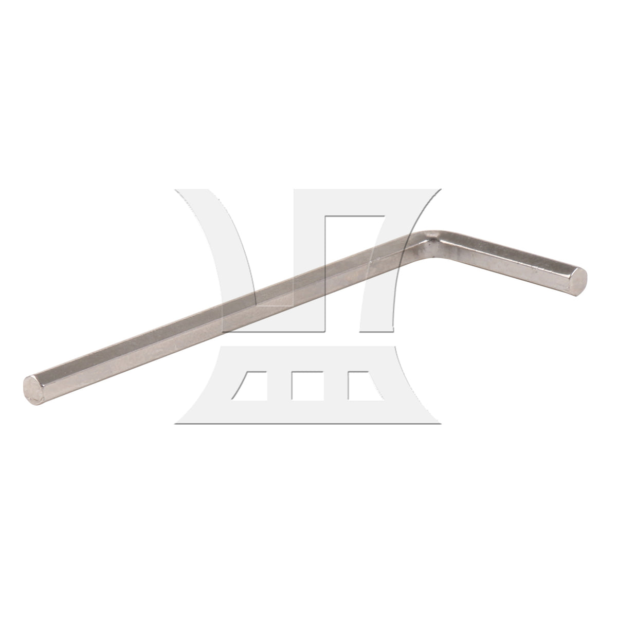 BQLZR 50pcs Hexagon Allen Key Wrench 3x23x58mm Nickel Plated for Furniture Assembly and Automobile Assembly