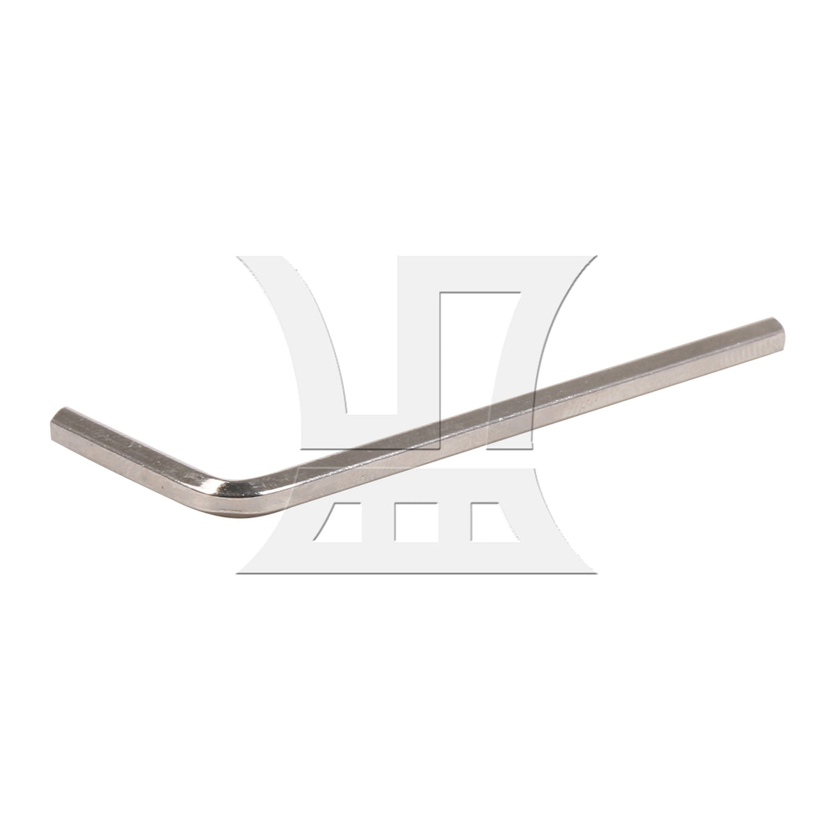 BQLZR 50pcs Hexagon Allen Key Wrench 3x23x58mm Nickel Plated for Furniture Assembly and Automobile Assembly