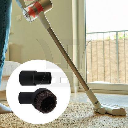 BQLZR 32mm Horse Hair Dusting Brush Tool & Vacuum Hose Adapter