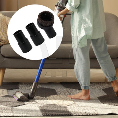 BQLZR Vacuum Hose Adapter and 32mm Horse Hair Dusting Brush Tool