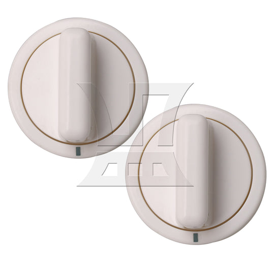 BQLZR WE01X10160 Timer Control Knob Replacement for Dryer White AP3207448