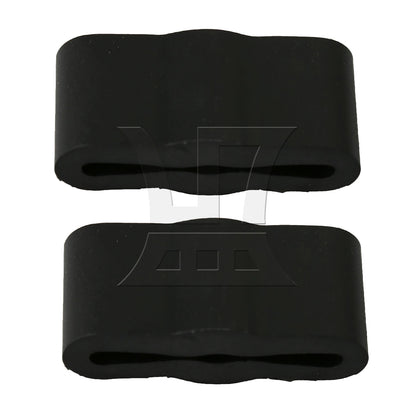 BQLZR Black Plastic Domestic Dishwasher Friction Pad 826896 941116 EA731965