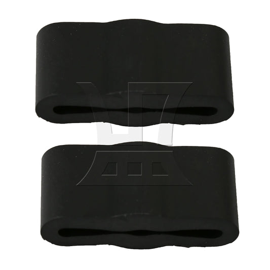 BQLZR Black Plastic Domestic Dishwasher Friction Pad 826896 941116 EA731965