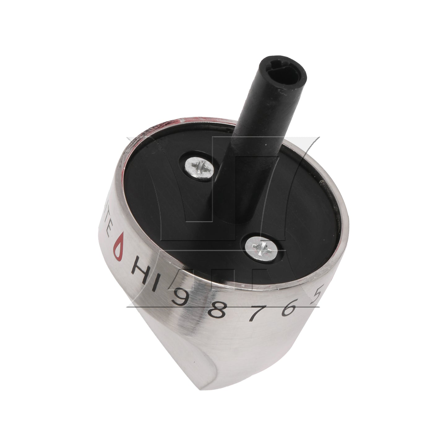 BQLZR 2 Pieces WB03K10265 Cooker Top Burner Control Dial Knob 5CM/2inch Dia