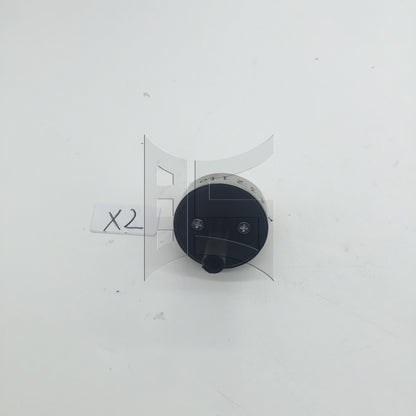 BQLZR 2 Pieces WB03K10265 Cooker Top Burner Control Dial Knob 5CM/2inch Dia