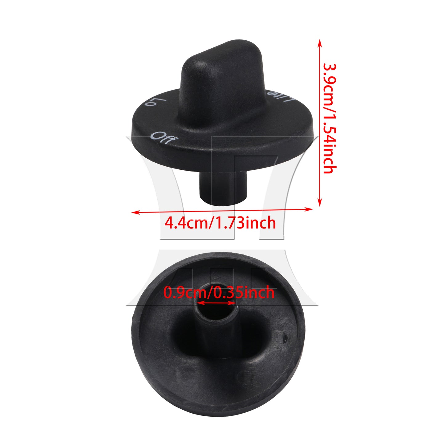 BQLZR  12001510  Burner Control Knob Replacement for Rang