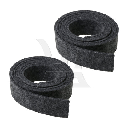 BQLZR 2 Pieces PS11741074 Felt Drum Seal Tumbler Seal Kit for Dryer Replacement Part