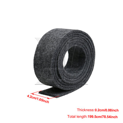 BQLZR 2 Pieces PS11741074 Felt Drum Seal Tumbler Seal Kit for Dryer Replacement Part