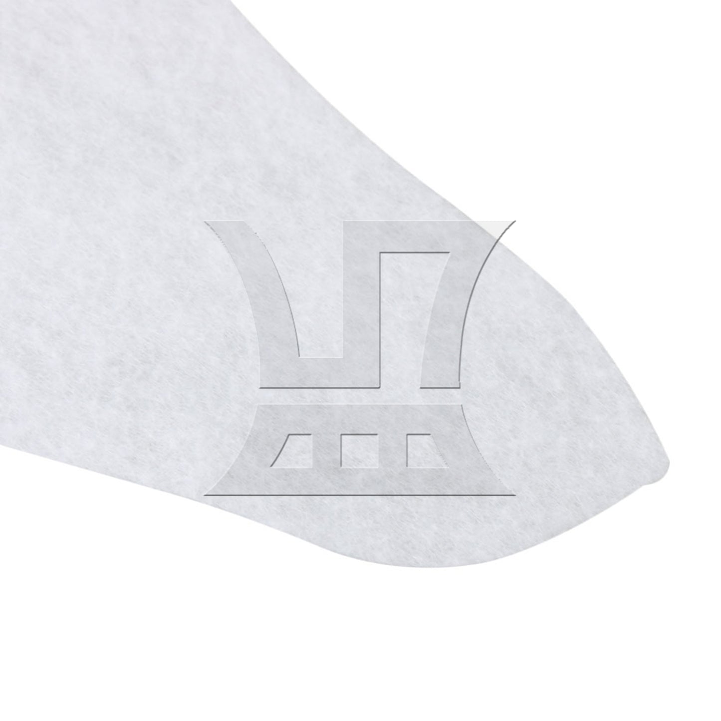 BQLZR 20 Pieces Sponge Exhaust Filter Accessories for Deyer 23.8cm Diameter White