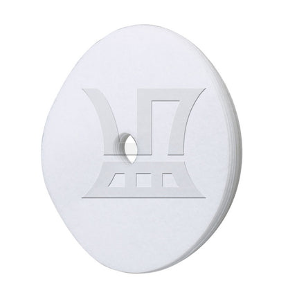 BQLZR 20 Pieces Sponge Exhaust Filter Accessories for Deyer 23.8cm Diameter White