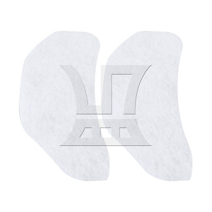 BQLZR 20 Pieces Sponge Exhaust Filter Accessories for Deyer 23.8cm Diameter White