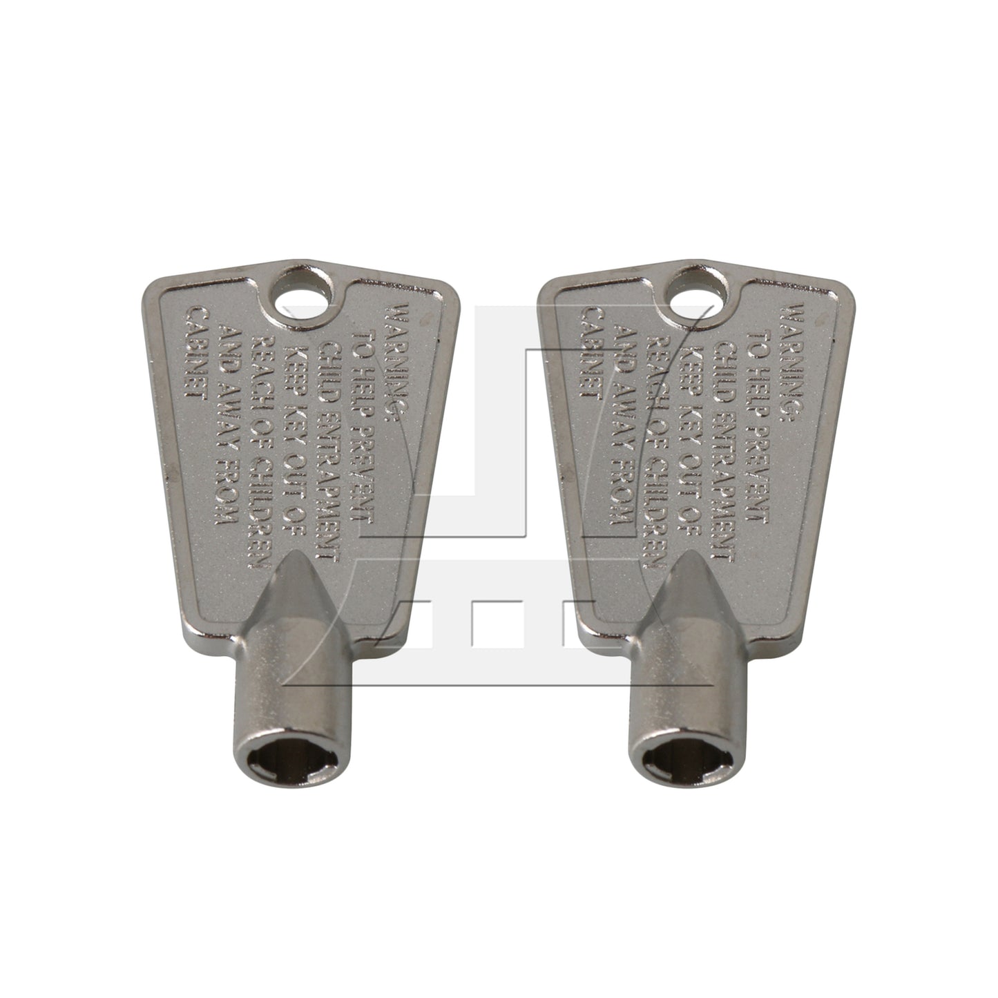 BQLZR Silver Metal Refrigerator Freezer Door Key 216702900 Appliances Parts