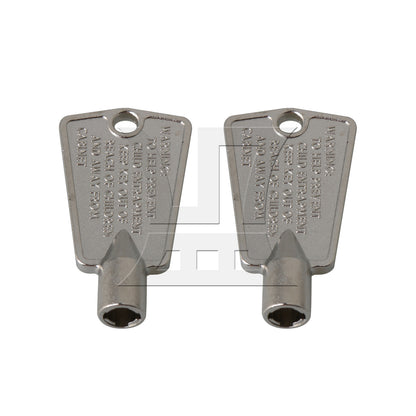 BQLZR Silver Metal Refrigerator Freezer Door Key 216702900 Appliances Parts