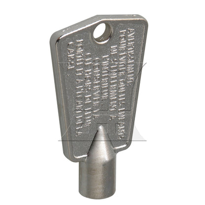BQLZR Silver Metal Refrigerator Freezer Door Key 216702900 Appliances Parts
