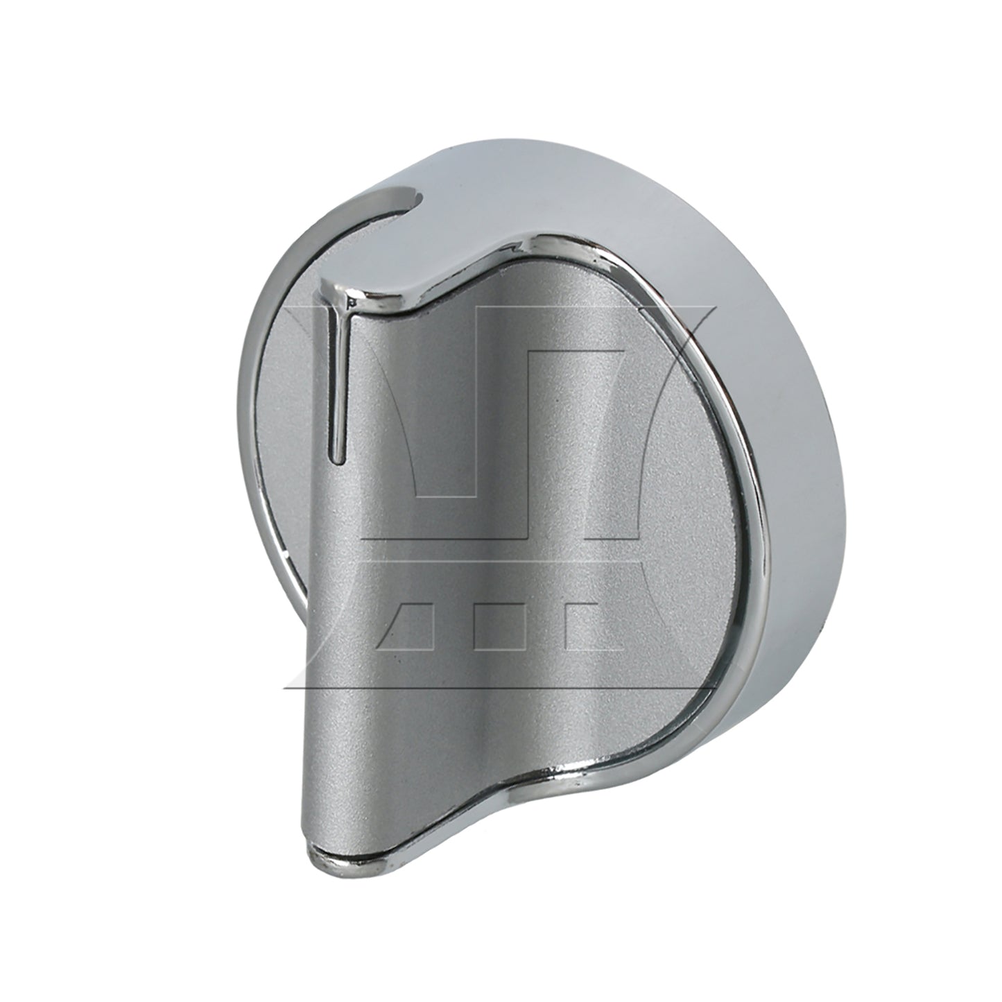 BQLZR Oven Knob Replacement for W10698166 AP5949868 4.85x4.4cm Silver