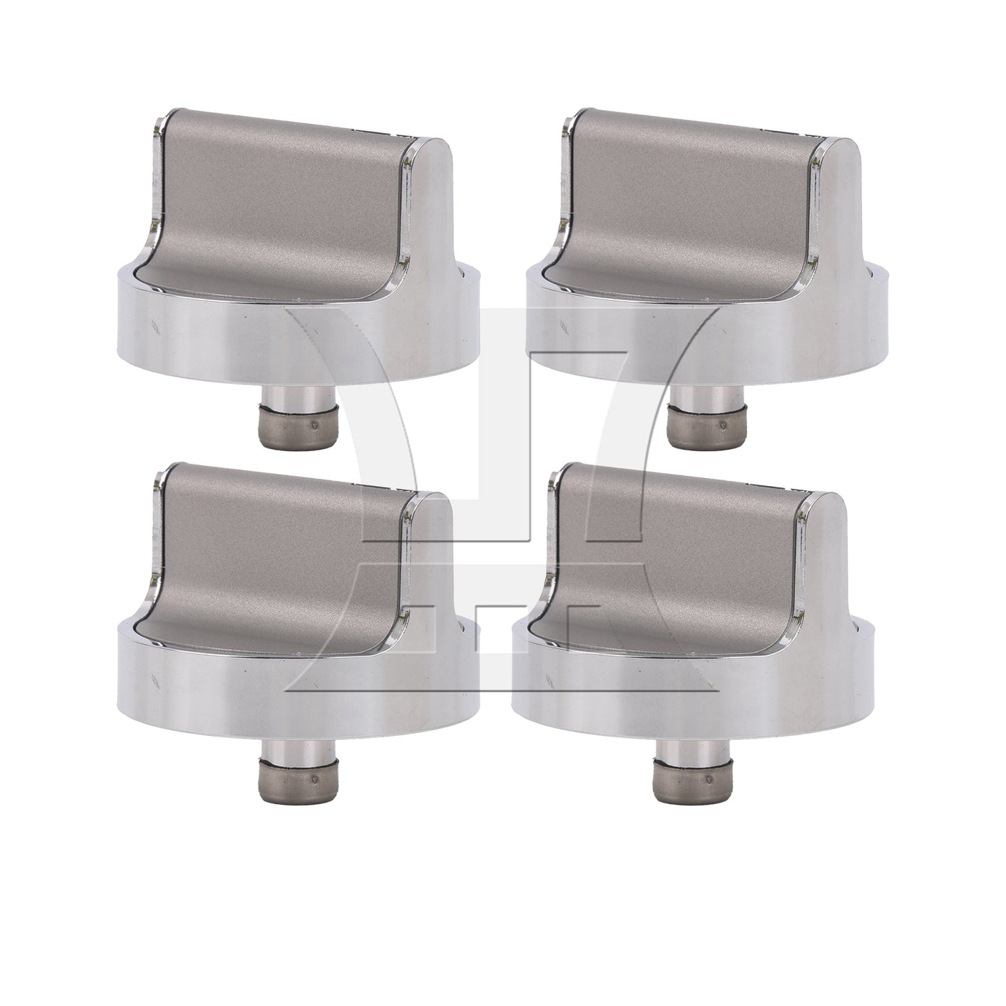 BQLZR Oven Knob Replacement for W10698166 AP5949868 4.85x4.4cm Silver