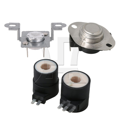 BQLZR Dryer Valve Ignition Solenoid Coil Kit Replaces 279834 279834 306106