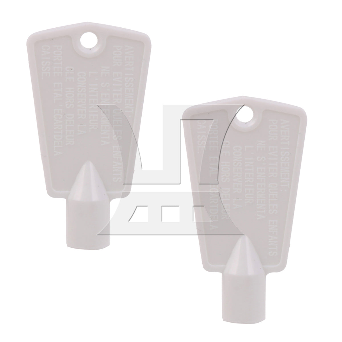 BQLZR White Refrigerator Door Key 297147700 Replacement for F113978