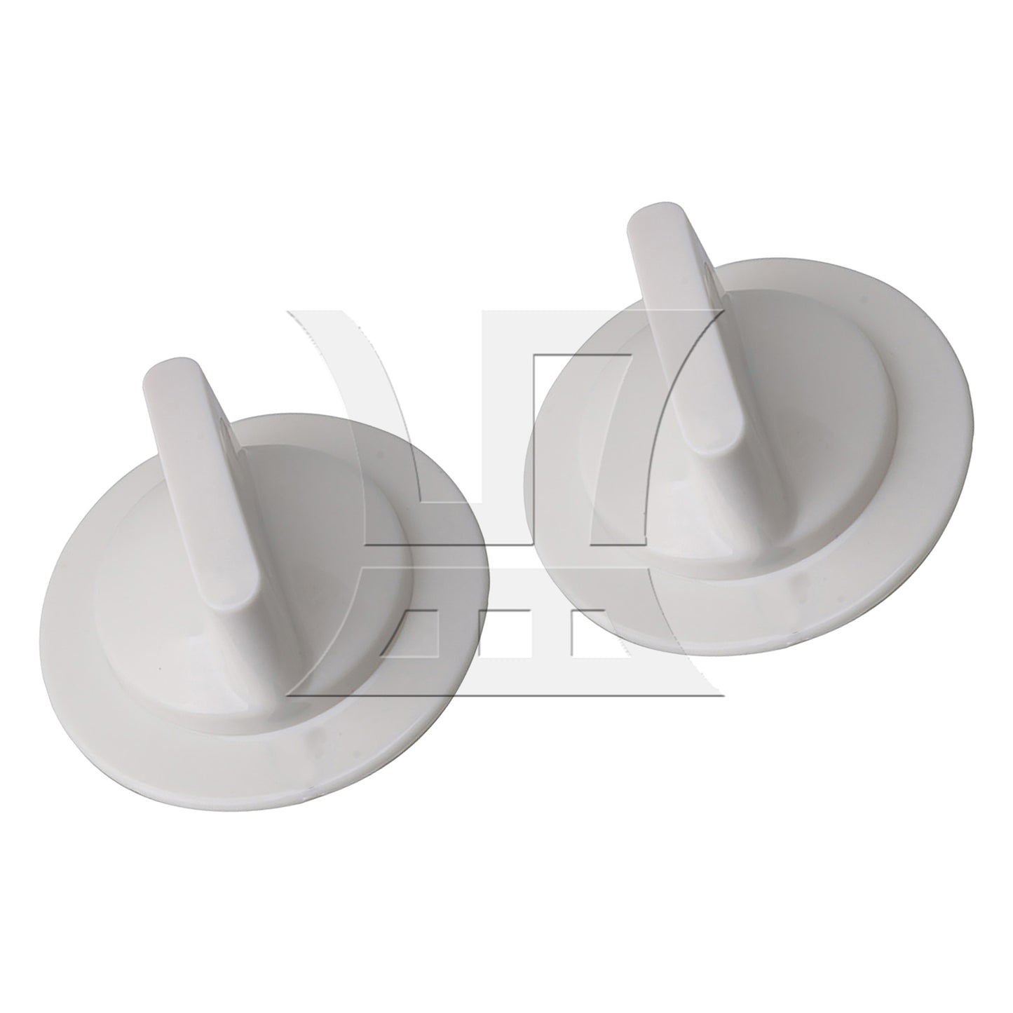 BQLZR Dryer Timer Control Knob Replacement for WE1M652 White 7.1x4.5cm