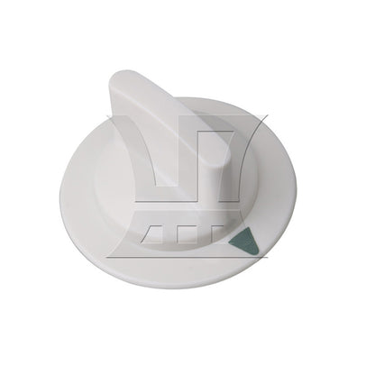BQLZR Dryer Timer Control Knob Replacement for WE1M652 White 7.1x4.5cm