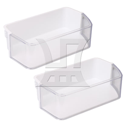 BQLZR 2Pieces Right Plastic Refrigerator Door Shelf Basket for DA97-12650A