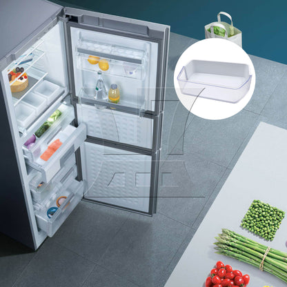 BQLZR 2Pieces Right Plastic Refrigerator Door Shelf Basket for DA97-12650A