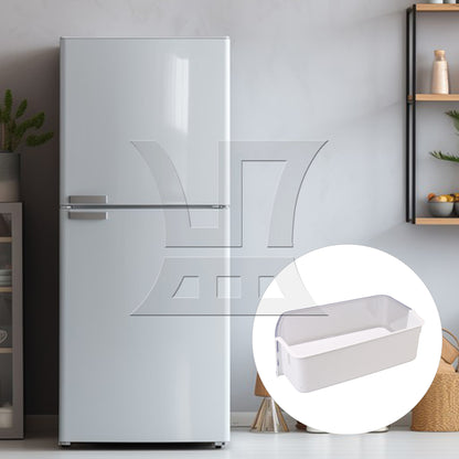 BQLZR 2Pieces Right Plastic Refrigerator Door Shelf Basket for DA97-12650A