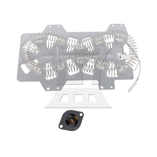 BQLZR Dryer Thermistor DC32-00007A & Heater Element Replacement for 35001119
