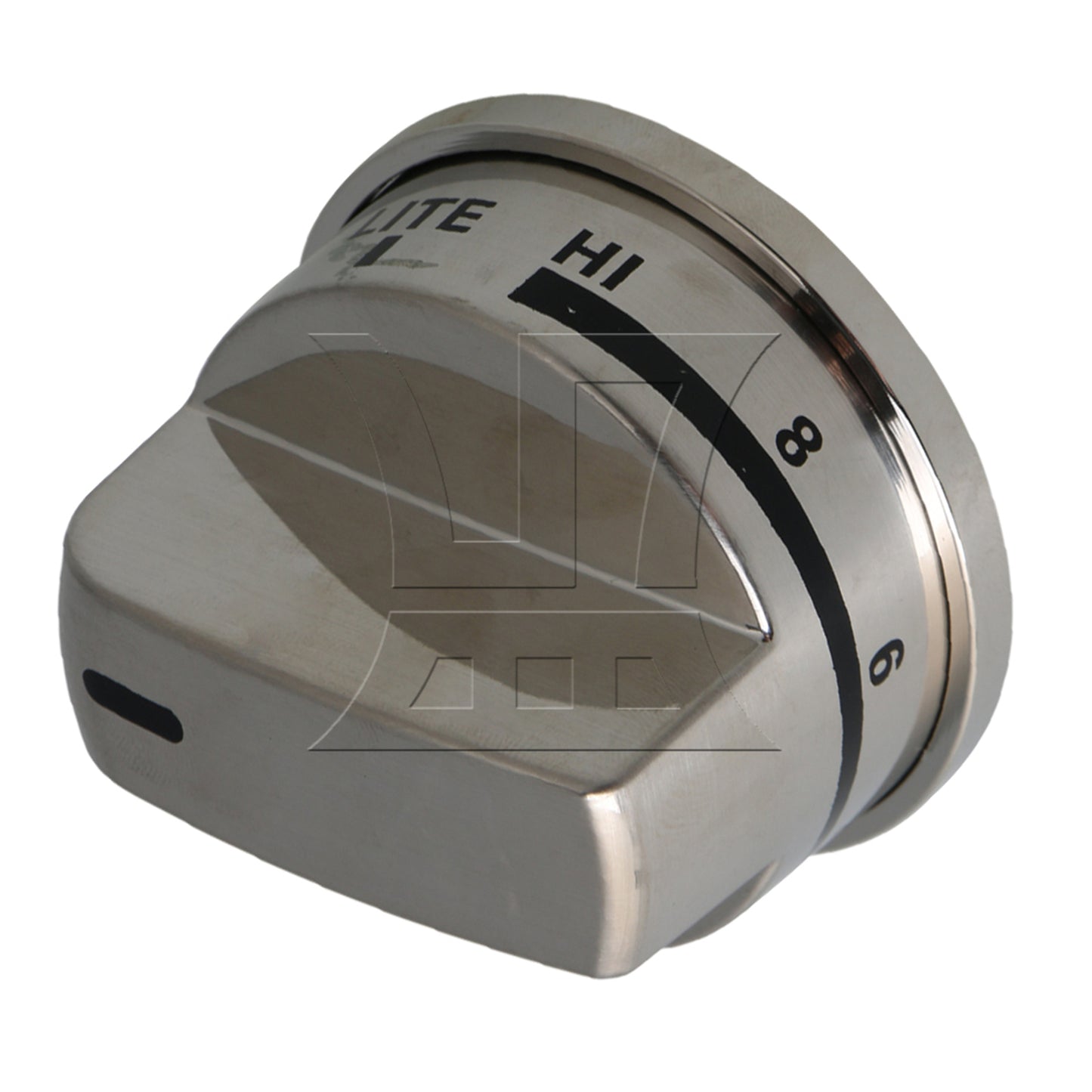 BQLZR  Stainless Steel Burner Control Knobs Replacement for EBZ37189611