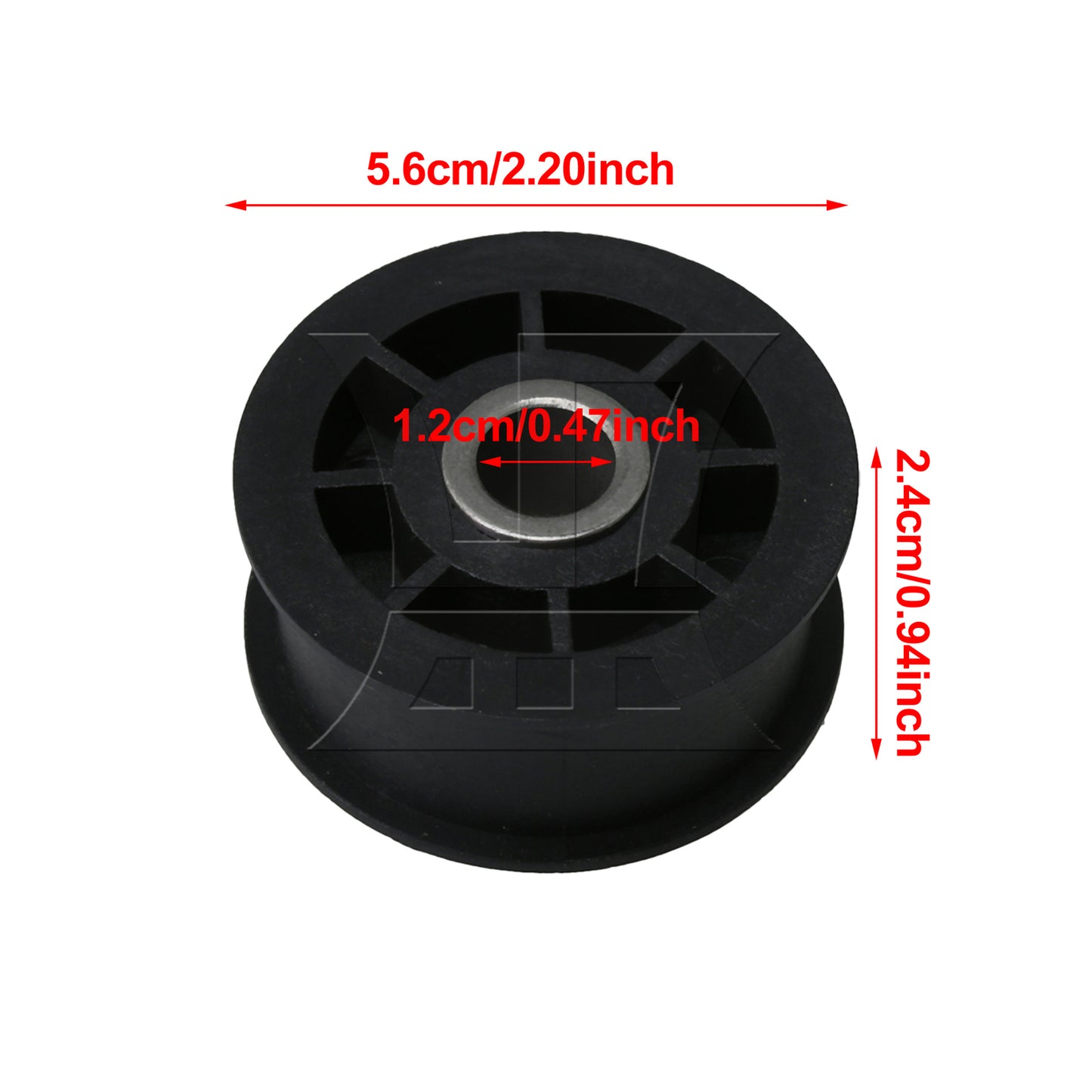 BQLZR 2Pieces Washer Drive Belt w/ 38225 Idler Pulley Wheel Replacement for Amana