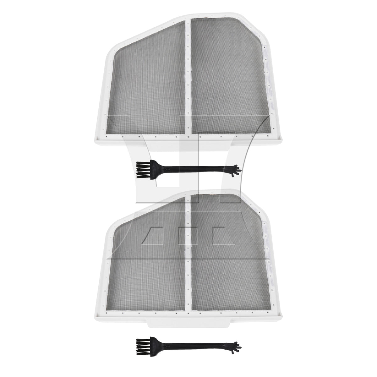 BQLZR 2Pieces Lint Filters Assembly Replacement for MED9600SQ0 Dryer Parts