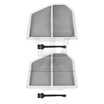BQLZR 2Pieces Lint Filters Assembly Replacement for MED9600SQ0 Dryer Parts