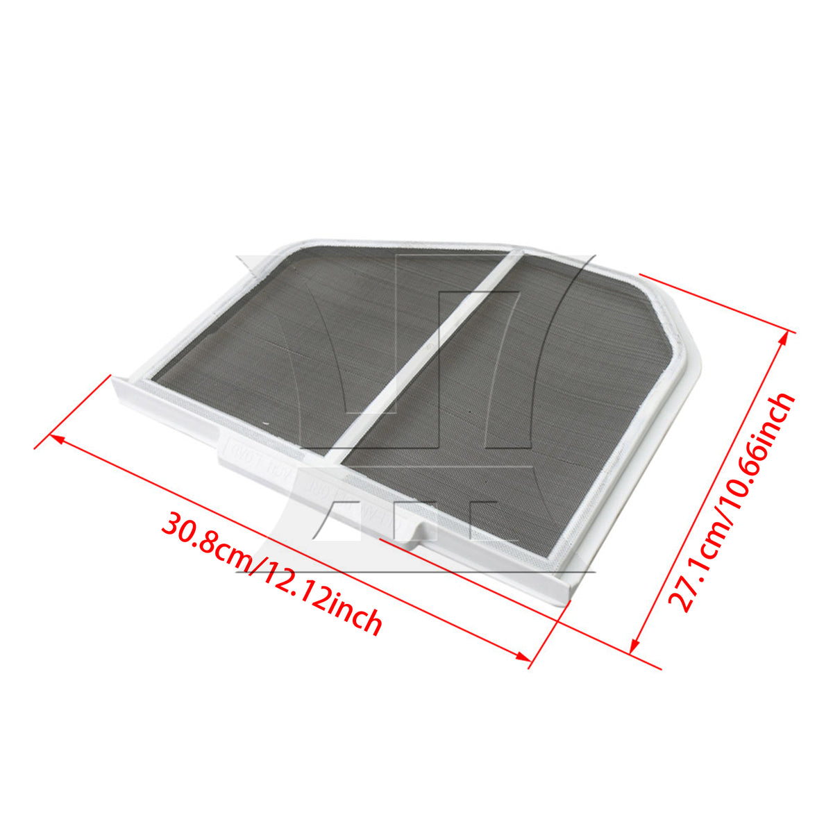 BQLZR 2Pieces Lint Filters Assembly Replacement for MED9600SQ0 Dryer Parts