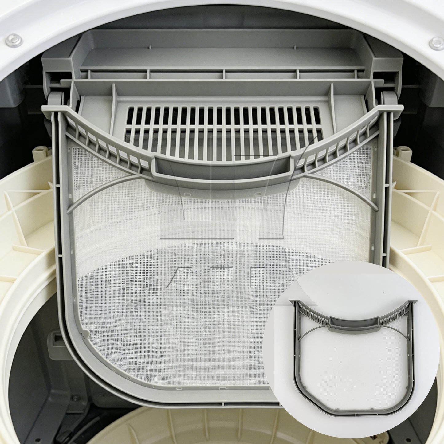 BQLZR Dryer Lint Filter Mesh Screen Repair Replacement for AP4457244