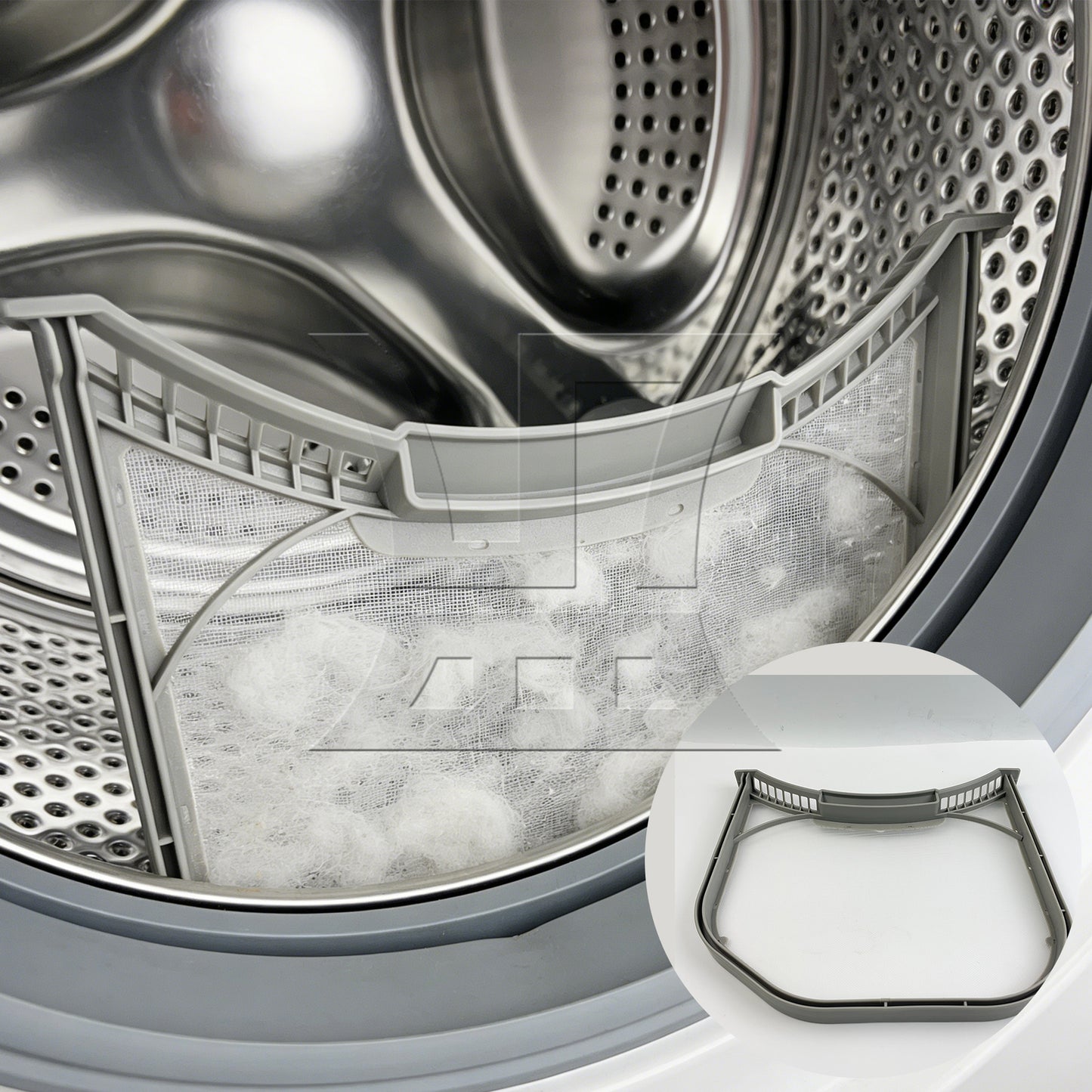 BQLZR Dryer Lint Filter Mesh Screen Repair Replacement for AP4457244