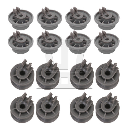 BQLZR Gray Dishwasher Upper Dishrack Wheel Replacement Part 4581DD3002A