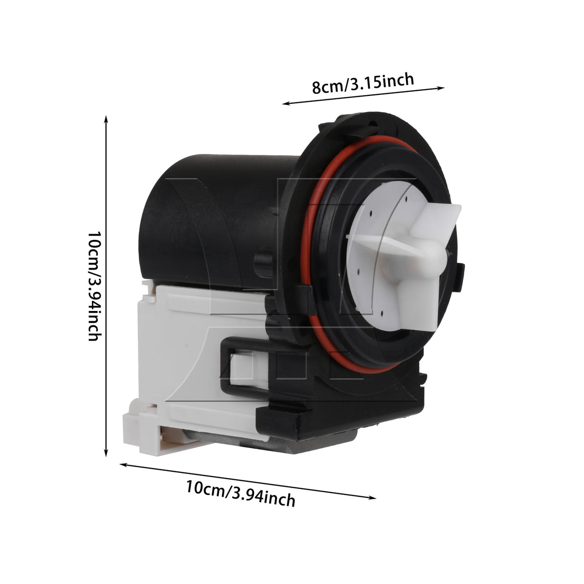BQLZR Drain Pump 2003273 Washer Parts Kit Replacement Parts with Hose Clamp