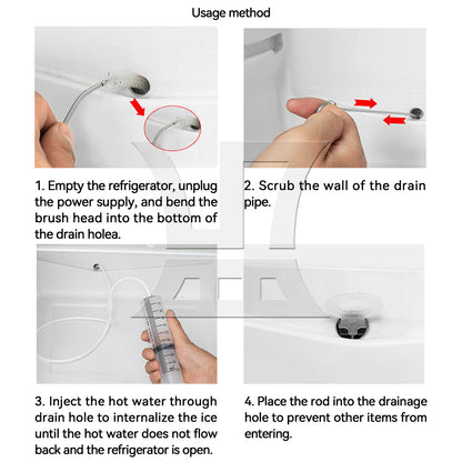 BQLZR Reusable Fridge Dredging Tools Kit Dispenser Part Replacement for WR49X10173