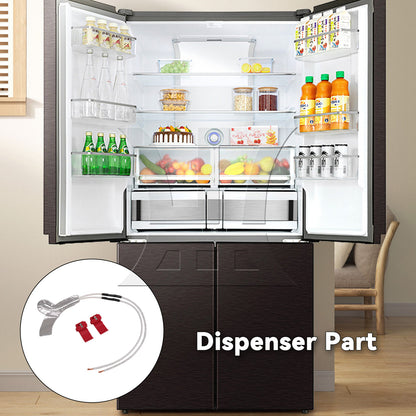 BQLZR Reusable Fridge Dredging Tools Kit Dispenser Part Replacement for WR49X10173