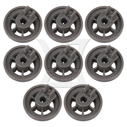BQLZR  Dishwasher Lower Dishrack Wheel Replacement Part 4581DD3003B Gray