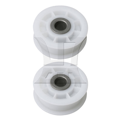 BQLZR 2Pieces Plastic Idler Pulley Replacement for 687152232864 Dryer Repairing