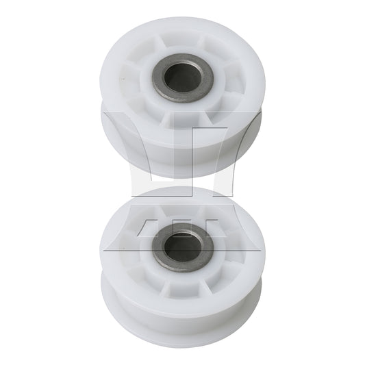 BQLZR 2Pieces Plastic Idler Pulley Replacement for 687152232864 Dryer Repairing