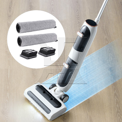 BQLZR 2 Pack Vacuum Brush Rollers with Filters Replacement for Tineco iFloor One S3
