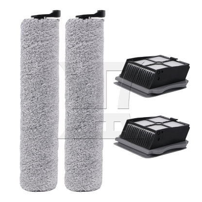 BQLZR 2 Pack Vacuum Brush Rollers with Filters Replacement for Tineco iFloor One S3