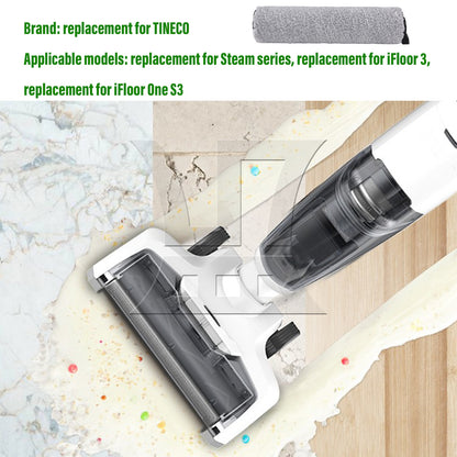 BQLZR 2 Pack Vacuum Brush Rollers with Filters Replacement for Tineco iFloor One S3