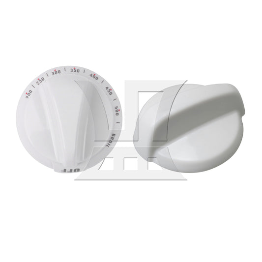 BQLZR Plastic Oven Burner Control Knob Replacement for WB03K10036 AP4345833