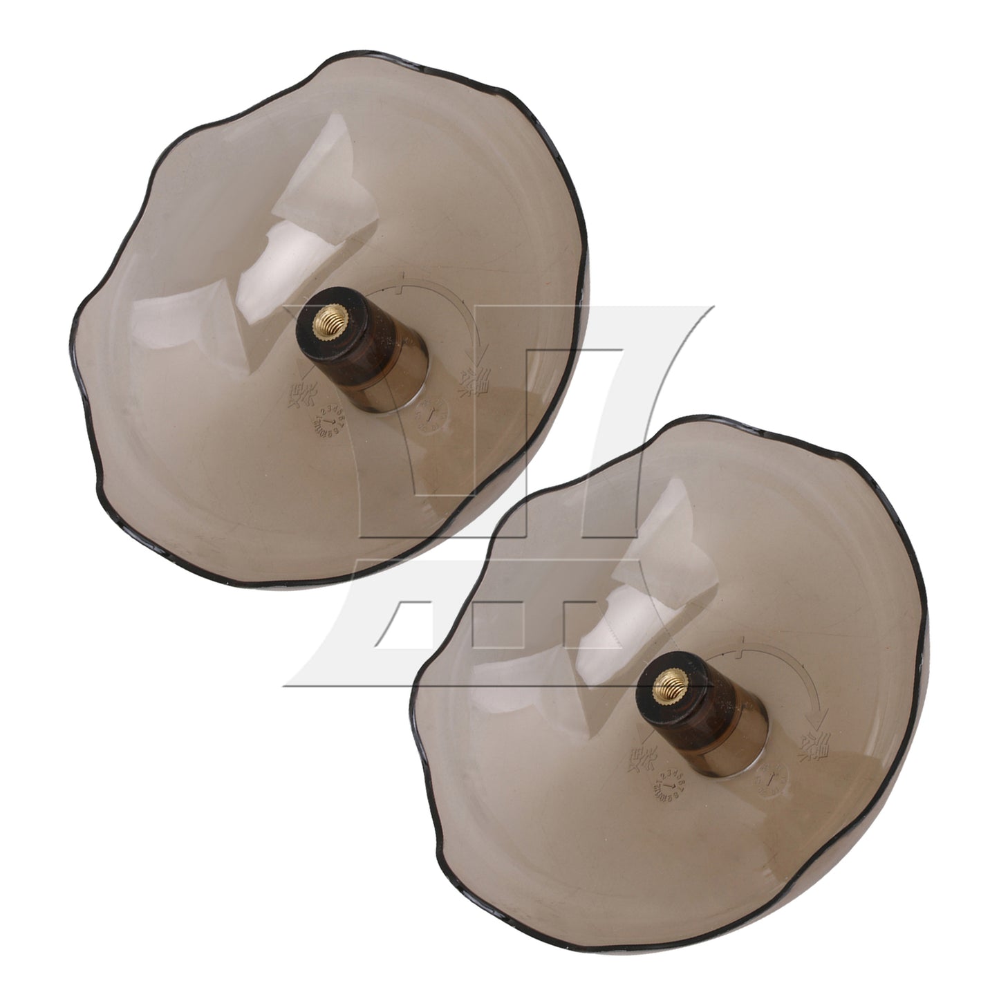 BQLZR Transparent Plastic Hood Oil Collection Cup for Kitchen 5mm Inner Dia